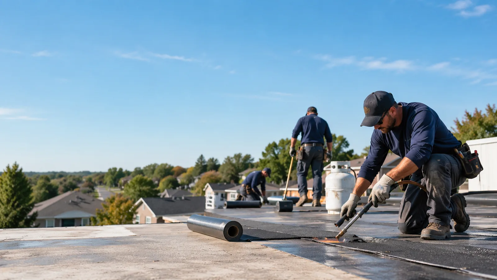Flat Roof Leak Repair providers in Athens, IL
